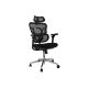 Equip Ergonomischer Bürostuhl+Kopf/Armstützen+SFS schwarz lite Retail