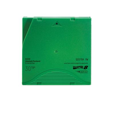 3. HPE LTO-8 Ultrium 30 TB RW Datenkassette, leeres Datenband, 12 TB, 1,26 cm