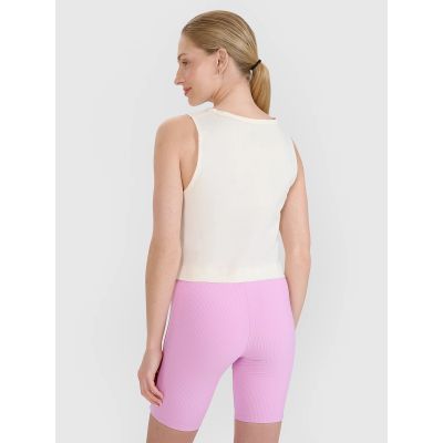 3. Damen-Oberteil mit normalem Aufdruck 4F 4FWSS25TSLEF118-11S