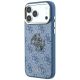 2. Guess 4G & Big Resin Logo Hülle für iPhone 17 Pro Max / 18 Pro Max - Hellblau