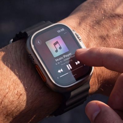 17. Tech-Protect Easy Set+ Panzerglas 2er-Pack für Apple Watch Ultra 1/2 49 mm – Klar