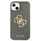 3. Guess, GUHCP13SPCUGL4GBK iPhone 13 mini 5,4" schwarz/schwarzes Hartschalenetui Glitzer 4G großes Logo