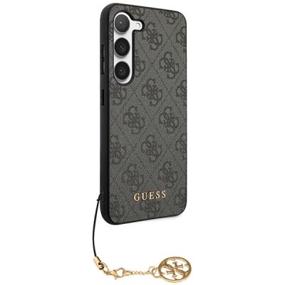 4. Guess 4G Charms Collection Hülle für Samsung Galaxy A35 – Schwarz