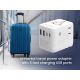 8. GEMBIRD UNIVERSAL REISEADAPTER 70W, WEISS