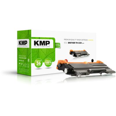 2. KMP Toner Brother TN-2220/ TN2220 schwarz 5200 S. B-T97 wiederaufbereitet