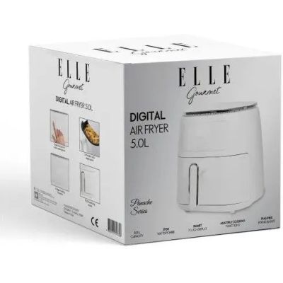 5. ELLE 5L weiße Heißluftfritteuse