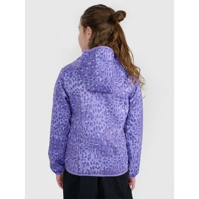 8. Softshelljacke für Mädchen, winddichte Membran 5000, 4F 4FJRAW25TSOFF507-90A
