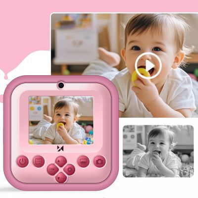 6. Wozinsky WDT-03 Thermodrucker-Kamera für Kinder – Rosa