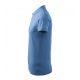 4. Malfini Single J. M MLI-20215 blaues Poloshirt