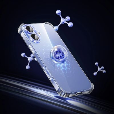 6. Ugreen Bright Cushion CA101 Hülle für iPhone 16 Plus - Transparent