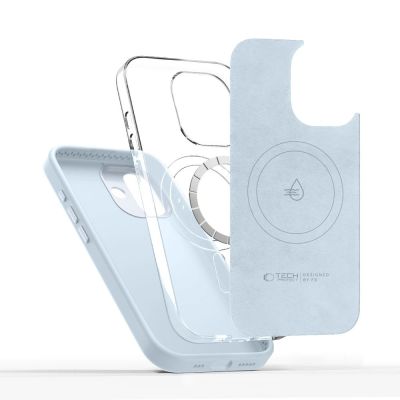 4. Tech-Protect Uniq MagSafe Hülle für iPhone 17 - blau