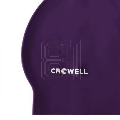 8. Crowell Recycling Pearl Silikon Badekappe Rot Farbe 9