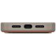 5. Uniq Lyden DS Case für iPhone 17 Pro Magclick Charging - Orange-Grau