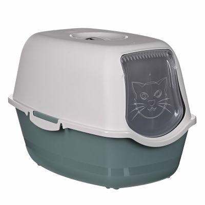 5. ROTHO Bailey Weiß und Grün - Katzentoilette