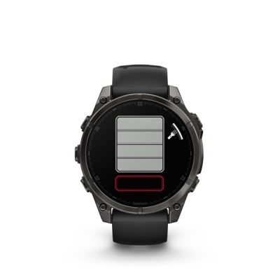 2. Garmin fenix 8 3,56 cm (1.4") AMOLED 47 mm Digital 454 x 454 px Touchscreen Schwarz WLAN GPS