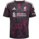 2. adidas Liverpool FC 26/27 Auswärtstrikot für Kinder, Schwarz und Rosa KB8284