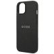 6. Guess Saffiano Strap Case für iPhone 14 Plus - Schwarz