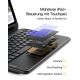 5. inateck N0001 Schwarze Bluetooth-Tastatur-Hülle für iPad 11