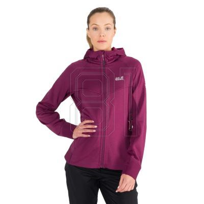 2. Jack Wolfskin Hydro Grid Fleecejacke Jkt W 1709911-1395 