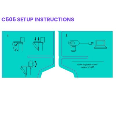 4. LOGITECH C505 HD-KAMERA