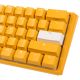18. Ducky One 3 MINI Gelbe GATA-1746 RGB LED Gaming-Tastatur - MX-Clear (US)