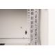 6. Digitus Unique 19" 7U Wand-Netzwerkschrank, 600 x 450 mm, Glastür, grau, ungeteilt, montiert, 100 kg