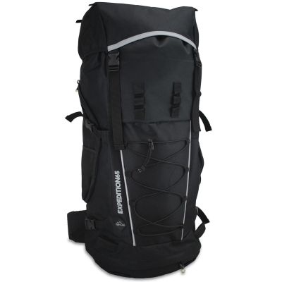 Trekkingrucksack 65 l, schwarz, SEMI LINE