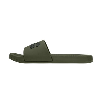 4. Kubota Basic Khaki Pool-Hausschuhe K0000-101-003-19-1