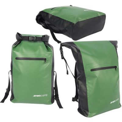 16. 25L WASSERDICHTER RUCKSACK GREEN ENERO CAMP