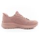 4. Skechers Bobs Squad-Chaos bequeme Damen SLIP-INS Sportschuhe rosa
