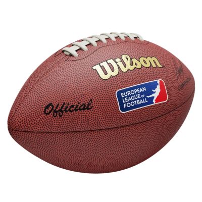 3. Wilson European League Replika-Ball WF4013701XB Braun 9