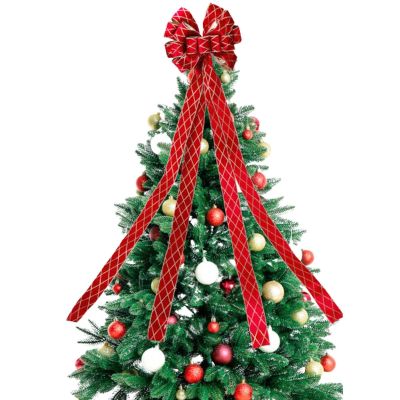 6. Weihnachtsbaumschleife 33x130cm