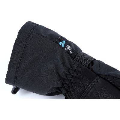 Damen-Skihandschuhe VIKING Ohara Ski Lady Fäustlinge schwarz