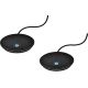 3. Logitech Erweiterungsmikrofon Schwarzes Desktop-Mikrofon