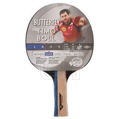 2. Butterfly Timo Boll Silver 85015 table tennis bat