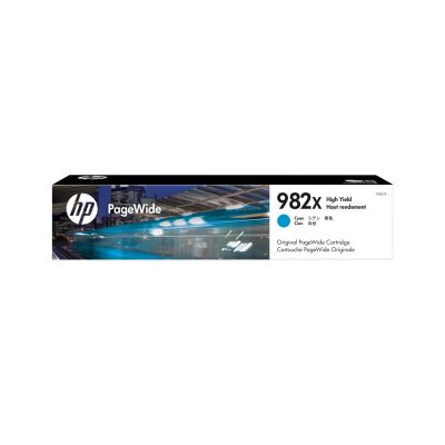 17. HP 982X Original PageWide Tintenpatrone mit hoher Reichweite, Cyan