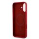 7. Karl Lagerfeld Silikon Karl&Choupette Heads Ring MagSafe Case für iPhone 16 Plus - Rot