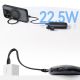 8. Baseus EnerFill FC21 QPow3 Ultra 10000mAh 22,5W Powerbank mit Digitalanzeige und abnehmbarem Kabel - Schwarz