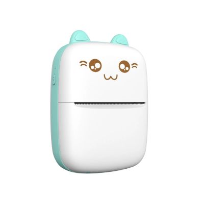 10. HURC9 Bluetooth-Thermodrucker Kitty Mini mit App – Blau