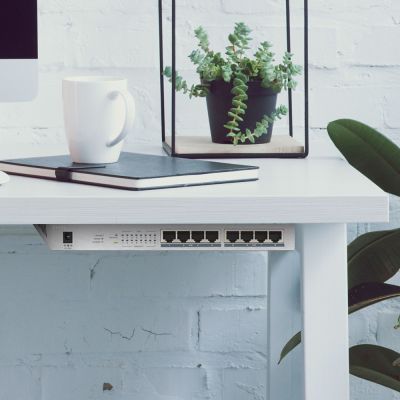 8. Zyxel GS1008-HP 8p PoE-Switch (PoE+: 8) 60W Unmanaged Gigabit