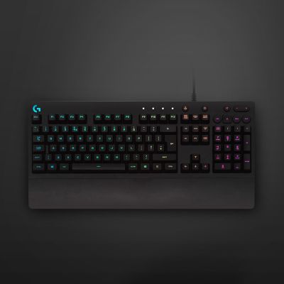 27. Logitech 920-008093 Tastatur (Mechanisch; USB 2.0; (US); Schwarz)