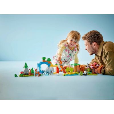 16. LEGO DUPLO TOWN 10446 Wildtierfamilien 3-in-1