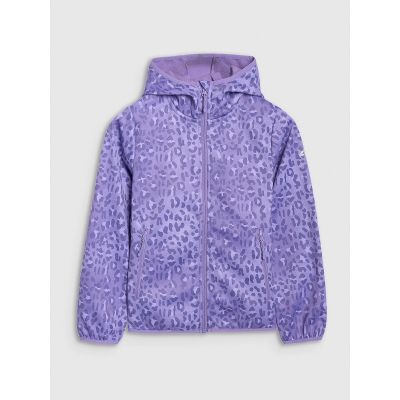 10. Softshelljacke für Mädchen, winddichte Membran 5000, 4F 4FJRAW25TSOFF507-90A