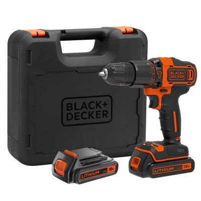 2. Black & Decker BDCHD18KB-QW Bohrer, Schwarz, Orange