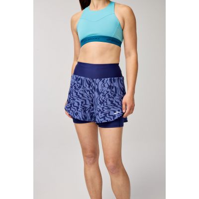 5. Damen Chaser 5" 2-in-1 Short 2.0 Marineblaue Laufshorts