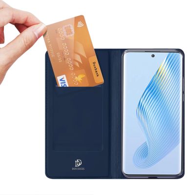 2. Dux Ducis Skin Pro Hülle für Honor Magic5 Flip Card Wallet Stand Blau