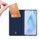 2. Dux Ducis Skin Pro Hülle für Honor Magic5 Flip Card Wallet Stand Blau