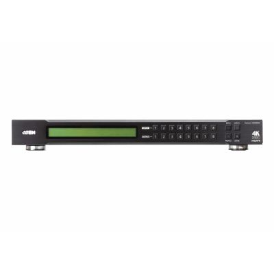 3. ATEN VM0808HB-AT-G Matrix-Switch AV-Matrix-Switcher mit integriertem Display 38,1 W