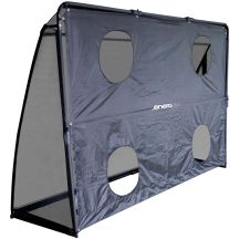 Fußballtor mit Netz und Schussscheibe 240x160x80cm ENERO PRO