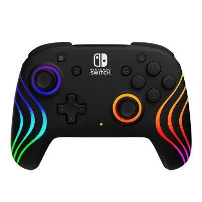 8. PDP Afterglow Wave Black USB-Gamepad (Analog/Digital) für Nintendo Switch, Nintendo Switch Lite und Nintendo Switch OLED